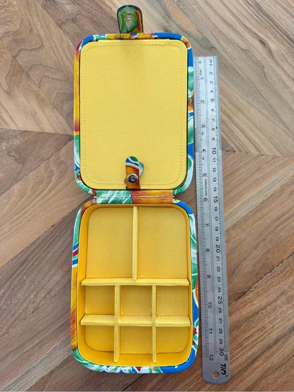 Y2K Old Navy Pear Travel Jewelry Organizer Cottagecore
